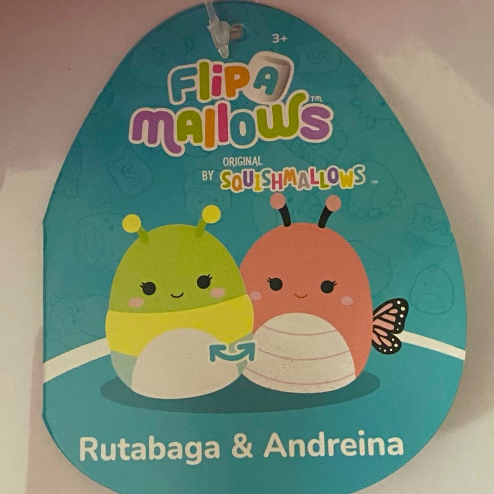 NWT Flip a Mallows By Squishmallows